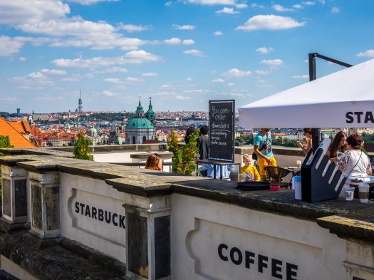 Prague Castle Starbucks